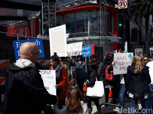 Ada Aksi Protes Rasisme di Dekat Lokasi Perhelatan Oscar 2018