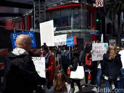 Ada Aksi Protes Rasisme di Dekat Lokasi Perhelatan Oscar 2018