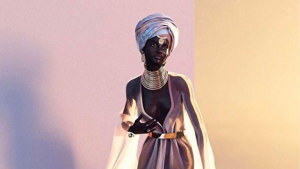 Viral di Instagram, Supermodel Ini Ternyata Rekaan Digital