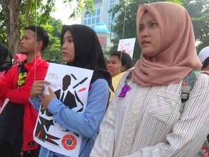 Maraknya Pernikahan Anak di Bawah Umur Jadi Sorotan Womens March Maraknya Pernikahan Anak di Bawah Umur Jadi Sorotan Womens March