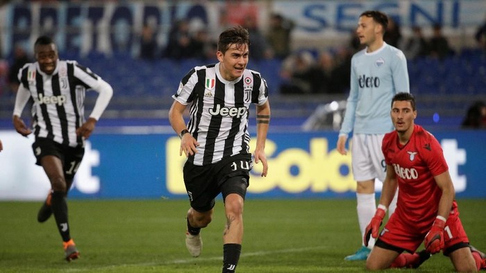 Gol Dybala di Injury Time Menangkan Juve di Markas Lazio