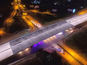 Keren! Begini Indahnya Flyover Laluan Madani di Batam