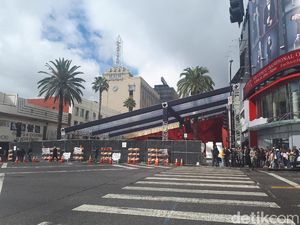 Jelang Oscar 2018, Sejumlah Jalan di Hollywood Mulai Ditutup