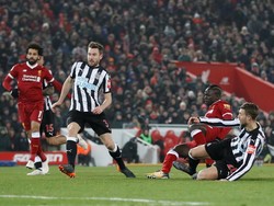 Kalahkan Newcastle, Liverpool Naik ke Peringkat Dua