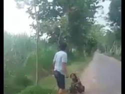 Polisi Periksa Pemuda yang Aniaya Orang Gila, Status Masih Saksi