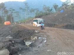 Sempat Putus, Jalan Antar Kabupaten di Banjarnegara Bisa Dilalui Lagi