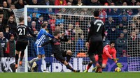 Dalam pertandingan di Amex Stadium, Minggu (4/3/2018) dinihari WIB, Arsenal menelan kekalahan 1-2 dari Brighton. (Foto: Tony OBrien/Action Images via Reuters)