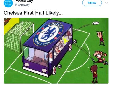 Meme Lucu Soal Chelsea Parkir Bus Lawan City