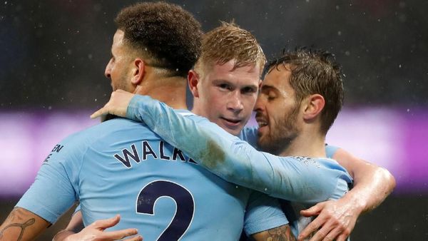 Foto: City Tembus Tembok Tebal Pertahanan Chelsea