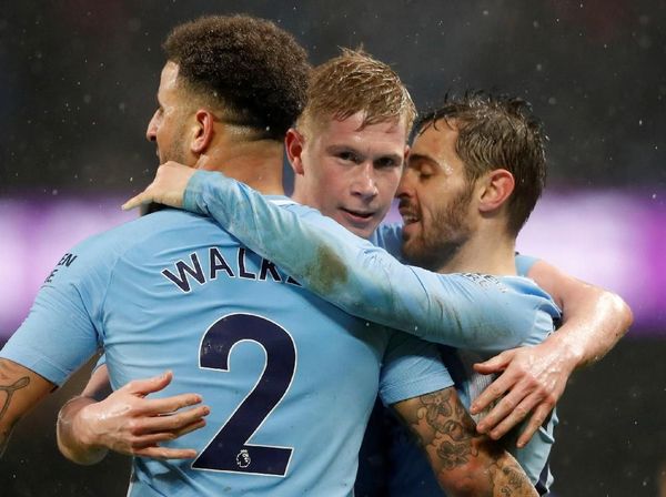 Foto: City Tembus Tembok Tebal Pertahanan Chelsea