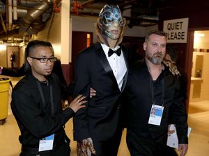 Ada Amphibi di Backstage, The Shape of Water Rajai Oscar