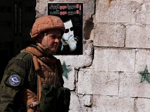 Jejak Tentara Rusia di Perang Suriah Jejak Tentara Rusia di Perang Suriah