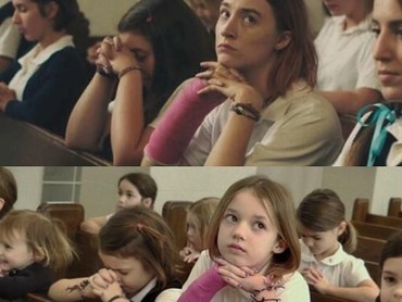 Gadis ini mungkin cocok menjadi pemeran Saoirse Ronan muda. (Dok. Instagram/dontcallmeoscar)