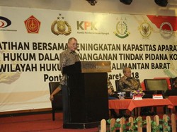 Pelatihan Bareng Penegak Hukum di Kalbar, KPK Soroti Sektor Tambang