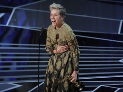 Frances McDormand Persembahkan Piala Oscar untuk Semua Aktris