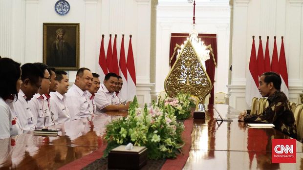 HT Klaim Perindo Tak Bahas Pilpres dengan Jokowi di Istana