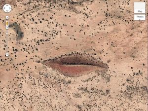 Inilah Tempat Penampakan Bibir Raksasa di Google Earth