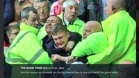 Arsenal dihajar Brighton di babak pertama. Pendukung Arsenal harus dipaksa melihat permainan tim idolanya. (Foto: dok.Twitter)