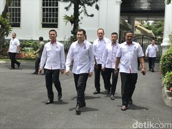 Menghadap Jokowi di Istana Presiden, Hary Tanoe: Silaturahmi Aja