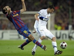 Thiago Motta. Main 70 kali di Inter dan 217 pertandingan di PSG. Foto: Lluis Gene/ AFP Photo