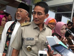 Saat Sandiaga Ingin Ada Ondel-ondel Mirip Brad Pitt dan Raisa