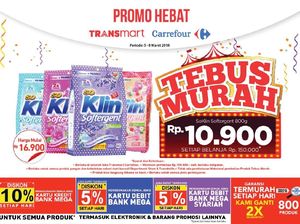Tebus Murah Detergen di Awal Minggu Transmart Carrefour Tebus Murah Detergen di Awal Minggu Transmart Carrefour