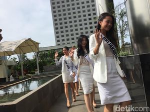 39 Finalis Puteri Indonesia 2018 Sambangi KPK 39 Finalis Puteri Indonesia 2018 Sambangi KPK