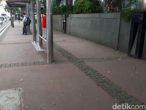 Anies Minta Diubah, Begini Kondisi Pagar Gedung di Sudirman-Thamrin Anies Minta Diubah, Begini Kondisi Pagar Gedung di Sudirman-Thamrin
