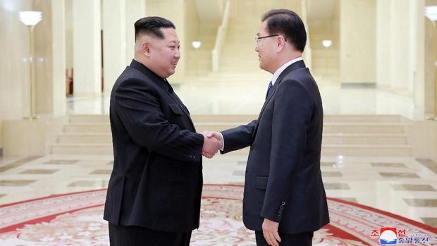 Usai bertemu utusan dari Korsel, Kim Jong-un disebut bersedia dialog dengan AS.