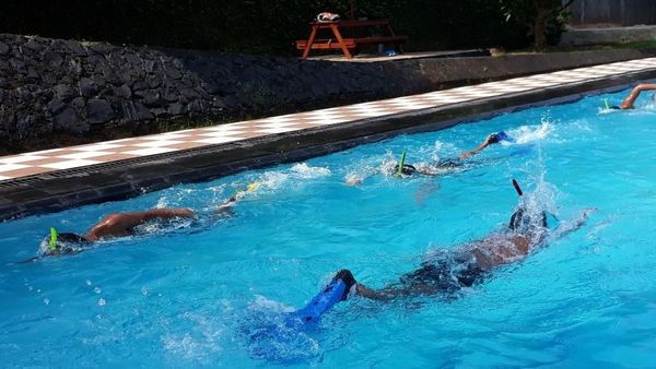 Melihat Latihan Kopda Budi Sebelum Taklukkan Selat Sunda 9,5 Jam