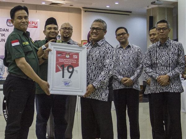 Ikut Pemilu, PBB Dapat Nomor Urut 19