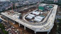 Penampakan LRT Jakarta yang Keretanya Siap Dikirim dari Korsel