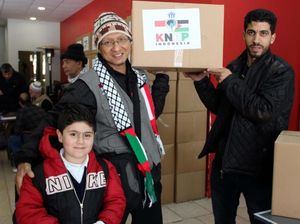 KNRP Salurkan Bantuan Musim Dingin untuk Palestina