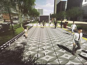 Bermotif Batik, Trotoar Sudirman-Thamrin Bakal Punya Panggung Budaya Bermotif Batik, Trotoar Sudirman-Thamrin Bakal Punya Panggung Budaya