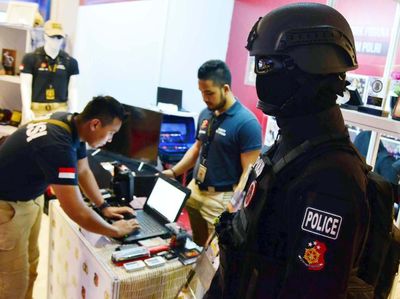 Mengunjungi Pameran Bareskrim Polri 2018