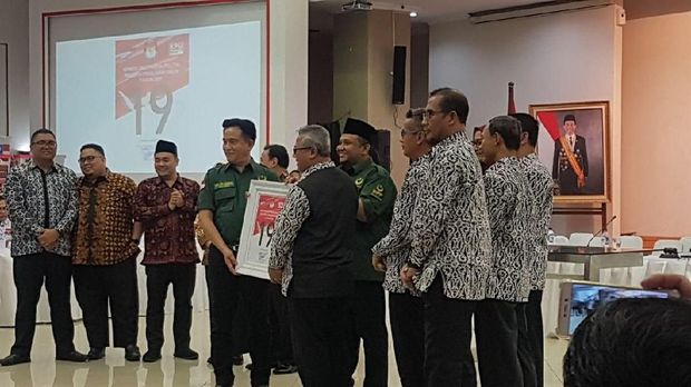 Resmi Jadi Peserta Pemilu 2019, PBB Dapat Nomor Urut 19