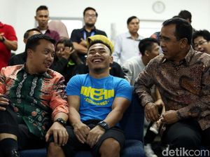 Usai Polo Air dan Renang Indah, Menpora Juga Tinjau Pelatnas Angkat Besi