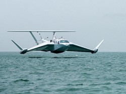 Ini Baru Canggih! Singapura Buat Kapal yang Bisa Terbang