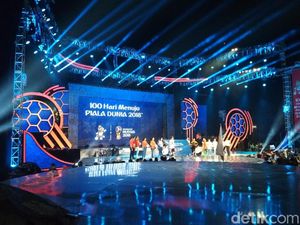 Cita-Citata, Judika hingga Slank Buka Gelaran 100 Hari Menuju 2018 FIFA World Cup Russia Cita-Citata, Judika hingga Slank Buka Gelaran 100 Hari Menuju 2018 FIFA World Cup Russia
