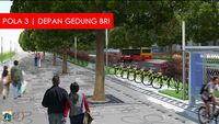 Desain Wajah Baru Trotoar Sudirman-Thamrin Gagasan Anies