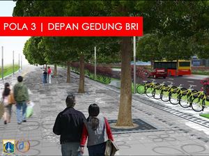Desain Wajah Baru Trotoar Sudirman-Thamrin Gagasan Anies Desain Wajah Baru Trotoar Sudirman-Thamrin Gagasan Anies