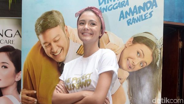 Curhat Amanda Rawles soal Tampil Nakal di Film Baru