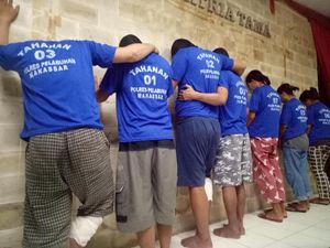 Kerap Tikam Korban, 2 Penjambret Jalanan di Makassar Didor