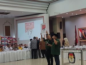 Resmi Jadi Peserta Pemilu 2019, PBB Dapat Nomor Urut 19 Resmi Jadi Peserta Pemilu 2019, PBB Dapat Nomor Urut 19