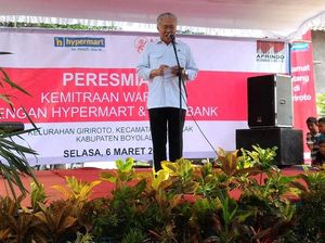 Mendag Resmikan Warung Digital di Boyolali