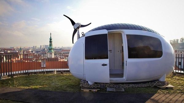 Foto: Rumah Zaman Now Berbentuk Telur