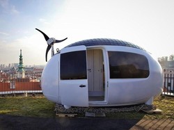 Keren! Ini Rumah yang Berbentuk Telur