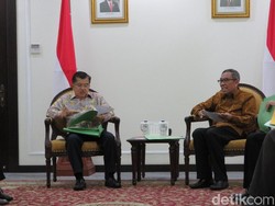 Sekjen Kemenag Lapor Rancangan PP Jaminan Produk Halal ke Wapres JK