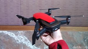 Penampakan Drone Mungil DJI Mavic Air di Indonesia