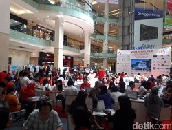 Mega Travel Fair Jakarta Dibuka, Pengunjung Ramai Sejak Pagi